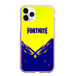 Чехол iPhone 11 Pro матовый Fortnite краски абстракция