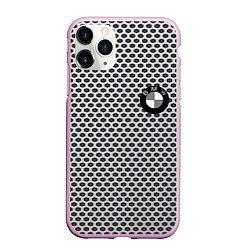 Чехол iPhone 11 Pro матовый BMW carbon steel auto