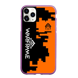 Чехол iPhone 11 Pro матовый Warframe текстура