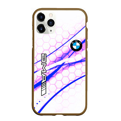 Чехол iPhone 11 Pro матовый BMW спортивный стиль