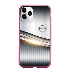 Чехол iPhone 11 Pro матовый Volvo metalic car