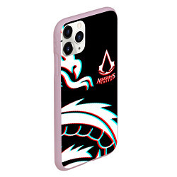 Чехол iPhone 11 Pro матовый Assassins Creed Shadows game, цвет: 3D-розовый — фото 2