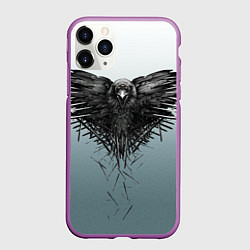 Чехол iPhone 11 Pro матовый Игра Престолов 4 сезон, цвет: 3D-фиолетовый