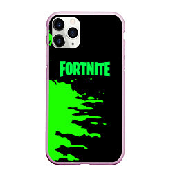 Чехол iPhone 11 Pro матовый Fortnite краски звезды