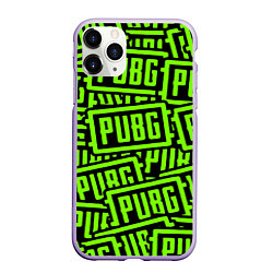 Чехол iPhone 11 Pro матовый PUBG pattern game