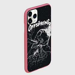 Чехол iPhone 11 Pro матовый The offspring Supercharged, цвет: 3D-малиновый — фото 2