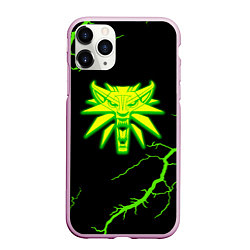 Чехол iPhone 11 Pro матовый The Witcher storm effect