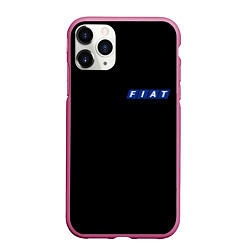 Чехол iPhone 11 Pro матовый FIAT logo auto