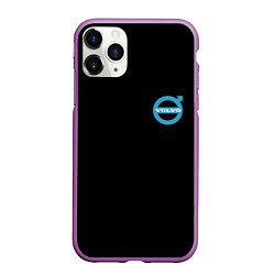 Чехол iPhone 11 Pro матовый Volvo logo car