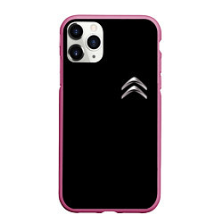 Чехол iPhone 11 Pro матовый Citroen logo auto