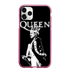 Чехол iPhone 11 Pro матовый Queen Freddie Mercury король