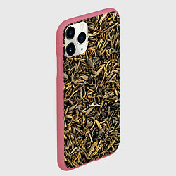 Чехол iPhone 11 Pro матовый Чай, цвет: 3D-малиновый — фото 2
