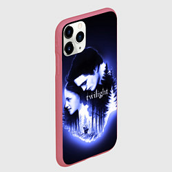 Чехол iPhone 11 Pro матовый Twilight Bella and Edward, цвет: 3D-малиновый — фото 2