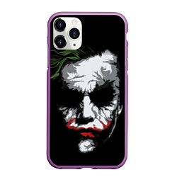 Чехол iPhone 11 Pro матовый Joker - хит леджер