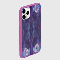 Чехол iPhone 11 Pro матовый Космическая паутина, цвет: 3D-фиолетовый — фото 2