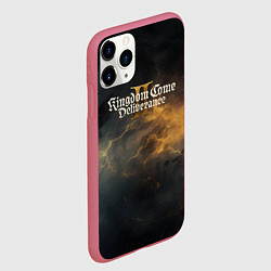 Чехол iPhone 11 Pro матовый Kingdom Come Deliverance 2 dark style, цвет: 3D-малиновый — фото 2
