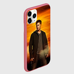 Чехол iPhone 11 Pro матовый Дин Винчестер - Сверхъестественное, цвет: 3D-малиновый — фото 2