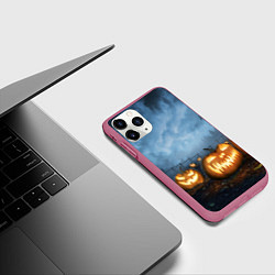 Чехол iPhone 11 Pro матовый Костюмы для halloween, цвет: 3D-малиновый — фото 2