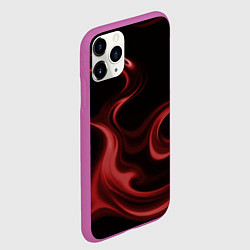 Чехол iPhone 11 Pro матовый Color red, цвет: 3D-фиолетовый — фото 2