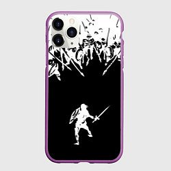 Чехол iPhone 11 Pro матовый И один в поле воин