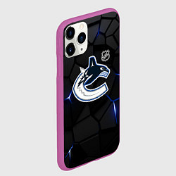 Чехол iPhone 11 Pro матовый Ванкувер Кэнакс - НХЛ хоккей, цвет: 3D-фиолетовый — фото 2