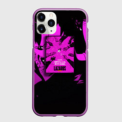Чехол iPhone 11 Pro матовый Лазарь: Лекарство, цвет: 3D-фиолетовый