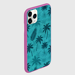 Чехол iPhone 11 Pro матовый Гавайский стиль - Томми Версетти, цвет: 3D-фиолетовый — фото 2