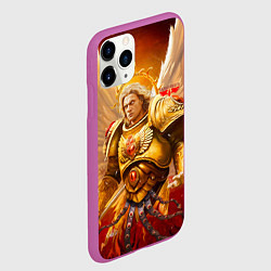 Чехол iPhone 11 Pro матовый Сангвиний кровавый ангел, цвет: 3D-фиолетовый — фото 2