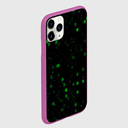Чехол iPhone 11 Pro матовый Color green khaki, цвет: 3D-фиолетовый — фото 2