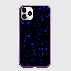 Чехол iPhone 11 Pro матовый Color blue khaki, цвет: 3D-фиолетовый