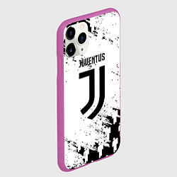 Чехол iPhone 11 Pro матовый Juventus люди спорт, цвет: 3D-фиолетовый — фото 2