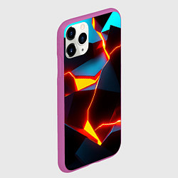 Чехол iPhone 11 Pro матовый Split, цвет: 3D-фиолетовый — фото 2