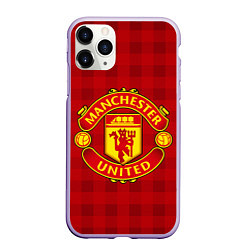 Чехол iPhone 11 Pro матовый Manchester United