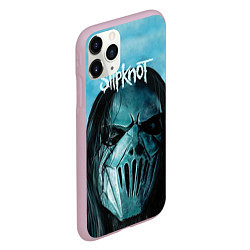 Чехол iPhone 11 Pro матовый Slipknot, цвет: 3D-розовый — фото 2