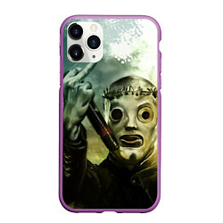 Чехол iPhone 11 Pro матовый Slipknot