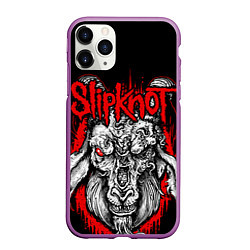 Чехол iPhone 11 Pro матовый Slipknot