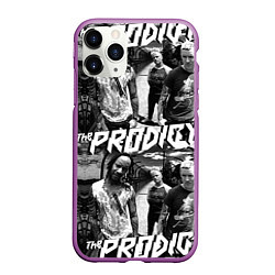 Чехол iPhone 11 Pro матовый The Prodigy, цвет: 3D-фиолетовый