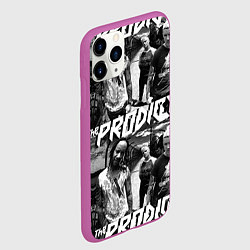 Чехол iPhone 11 Pro матовый The Prodigy, цвет: 3D-фиолетовый — фото 2