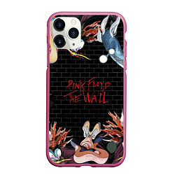 Чехол iPhone 11 Pro матовый Pink Floyd: The Wall, цвет: 3D-малиновый