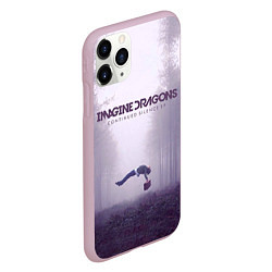 Чехол iPhone 11 Pro матовый Imagine Dragons: Silence, цвет: 3D-розовый — фото 2