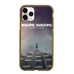 Чехол iPhone 11 Pro матовый Imagine Dragons: Night Visions