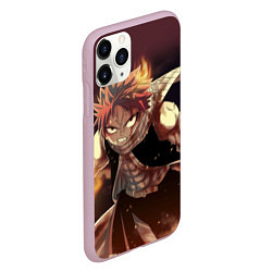 Чехол iPhone 11 Pro матовый Fairy tail, цвет: 3D-розовый — фото 2