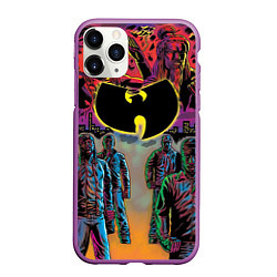 Чехол iPhone 11 Pro матовый Wu-Tang Clan: City, цвет: 3D-фиолетовый