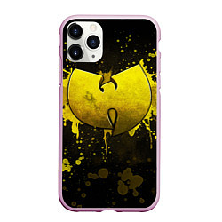 Чехол iPhone 11 Pro матовый Wu-Tang Clan: Yellow, цвет: 3D-розовый