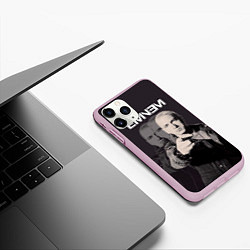 Чехол iPhone 11 Pro матовый Eminem: You, цвет: 3D-розовый — фото 2