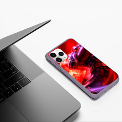 Чехол iPhone 11 Pro матовый League of legends, цвет: 3D-серый — фото 2
