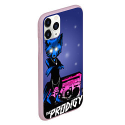 Чехол iPhone 11 Pro матовый The Prodigy: Night Fox, цвет: 3D-розовый — фото 2