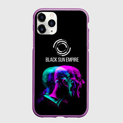 Чехол iPhone 11 Pro матовый Black Sun Empire Rage, цвет: 3D-фиолетовый