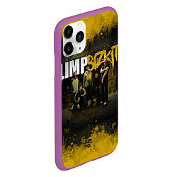 Чехол iPhone 11 Pro матовый Limp Bizkit: Gold Street, цвет: 3D-фиолетовый — фото 2