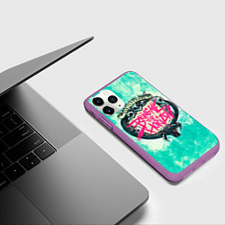 Чехол iPhone 11 Pro матовый BMTH: Sempiternal, цвет: 3D-фиолетовый — фото 2